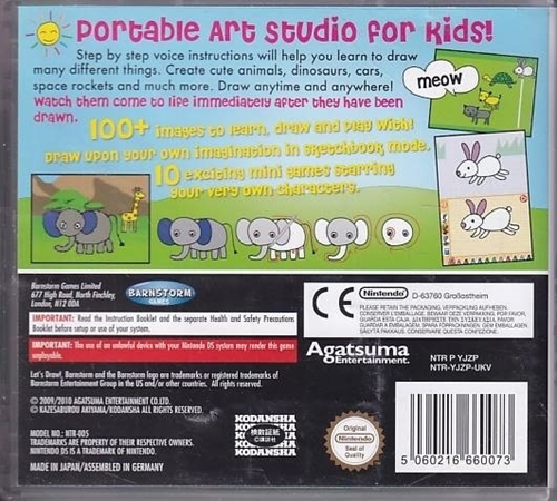 Lets Draw - Nintendo DS (A Grade) (Genbrug)
